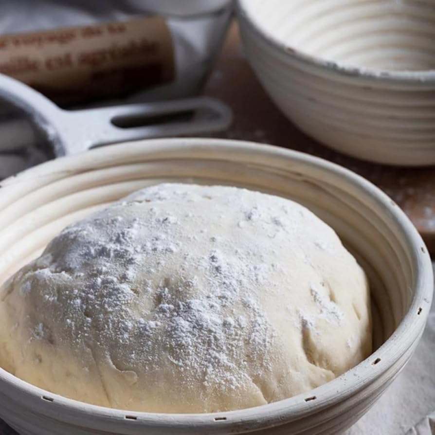 Dimpola Banneton Bread Proofing Basket Banneton Basket Set Sourdough Proofing...