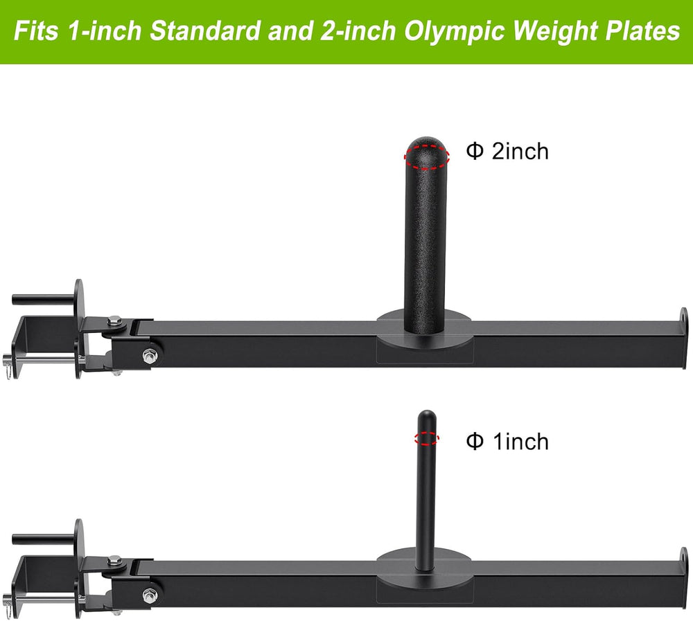 SELEWARE T Bar Row Landmine Attachment Belt Squat Attachment for Power Cage