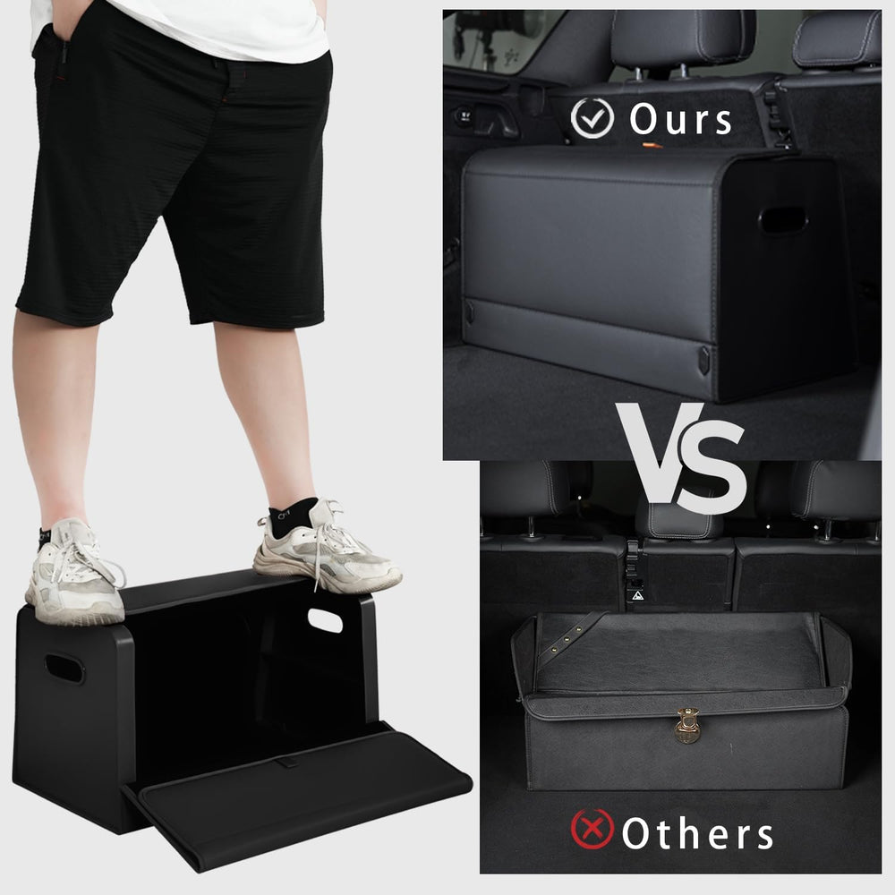 Trunk Organizers for Car,Car Organizers and Storage for SUV,Magnetic Lid with...
