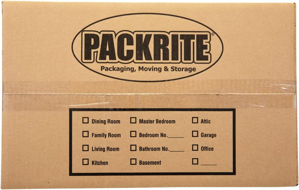 Smart Boxes, with Handles, Small Moving Boxes for Books Document Storage Pack...