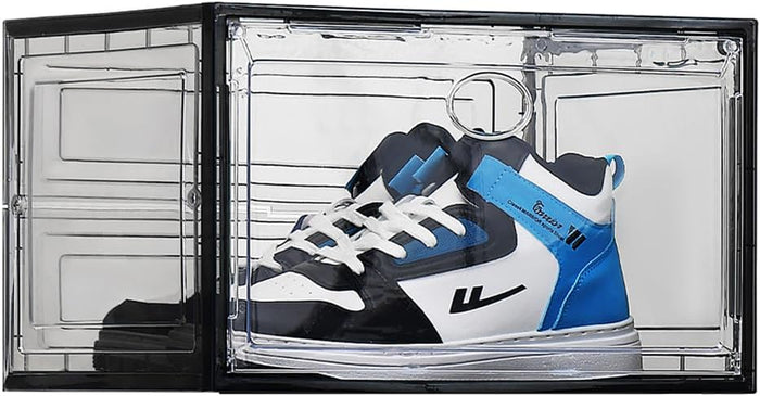 KEFA 1 PACK XL Shoe Storage Box Side Open Shoe Organizer