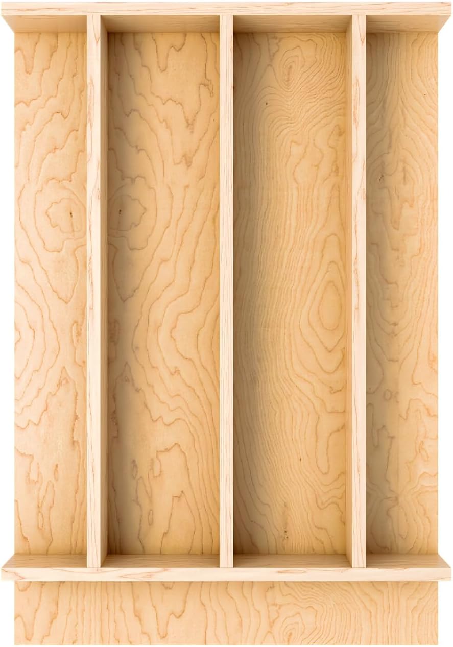 Rev-A-Shelf Natural Maple Right Size Utensil Insert Home Storage Kitchen Orga...