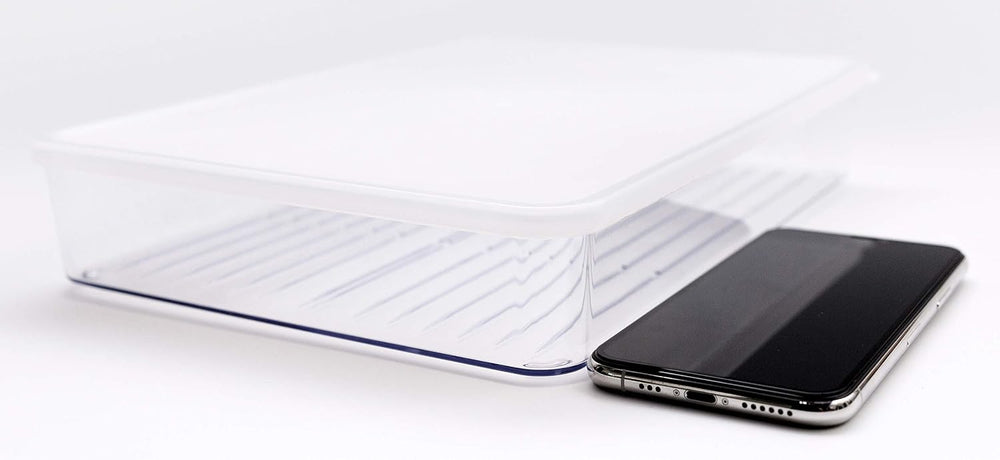 Silicook Flat Plastic Box for Kitchen for Kitchen&Refrigerator Organizati...