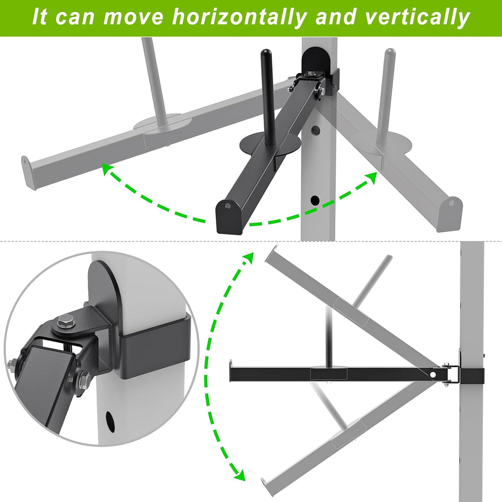 SELEWARE T Bar Row Landmine Attachment Belt Squat Attachment for Power Cage