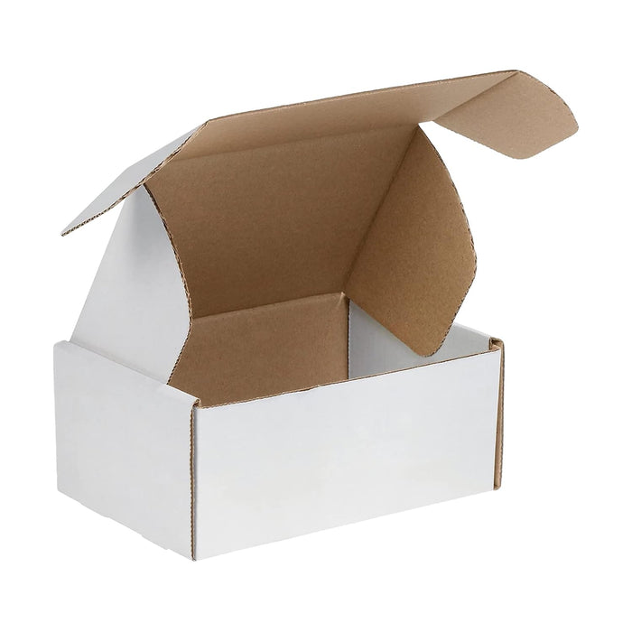 AVIDITI Small Shipping Boxes, 50-Pack | Foldable Corrugated Cardboard Crush-Proof Box for Shipping, Packing, Moving and Storage