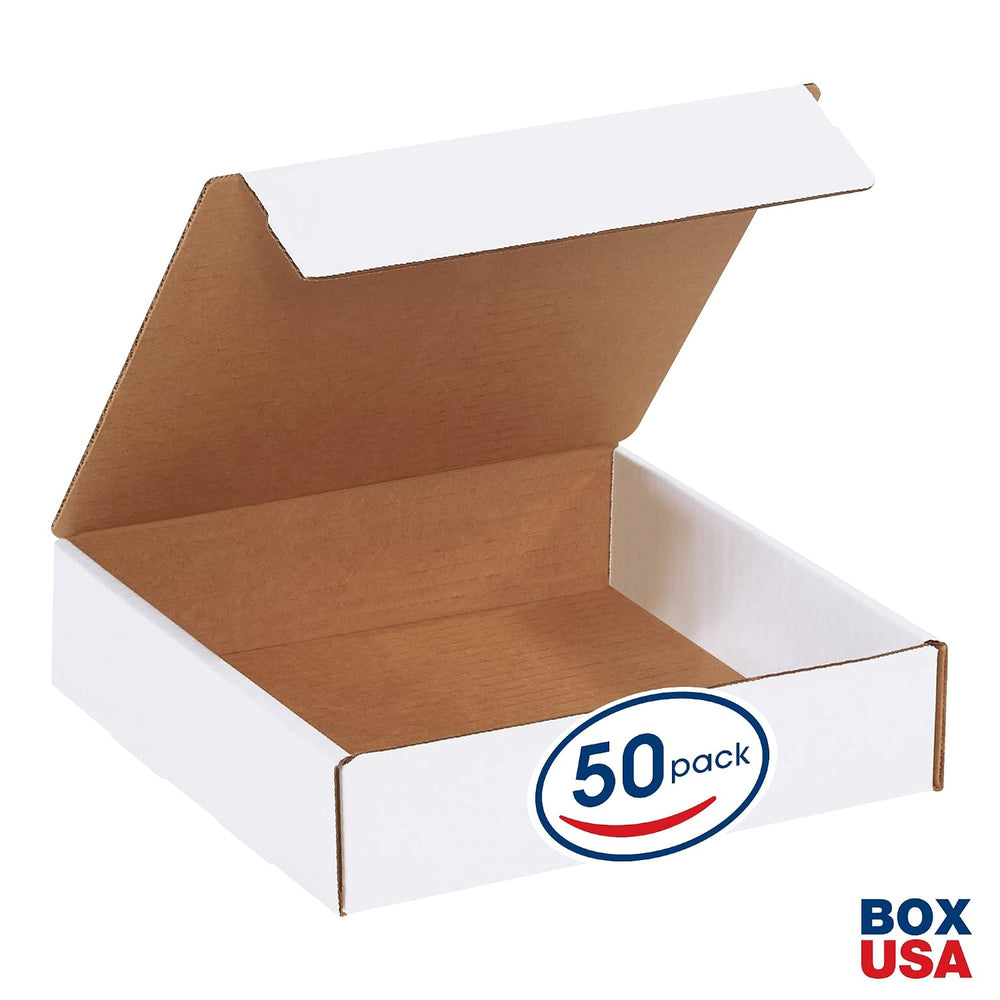 Box USA Literature Mailers 8"L x 8"W x 2"H 50-Pack, Cardboard ...