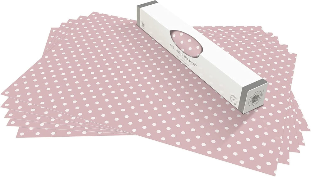 The Master Herbalist UNSCENTED & Wipe Clean Drawer Liners in a HELEBORE P...