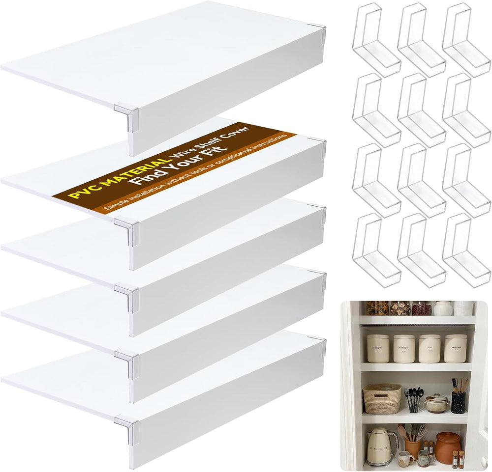 Wire Shelf Cover 30 * 16, 5 PCS Wire Rack Covers for Shelves