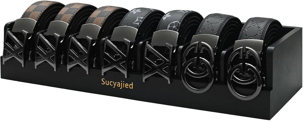 Belt Organizer, Black, 7 Compartments