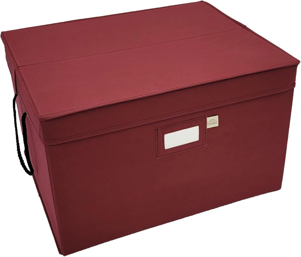 612 Vermont Christmas Ornament Storage Box, Holds 60-4 Inch Ornaments