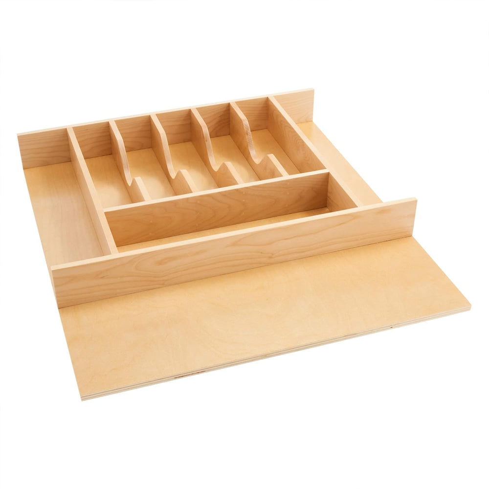 Rev-A-Shelf Trim-to-Fit Silverware Drawer Organizer for Kitchen Utensil Cutle...