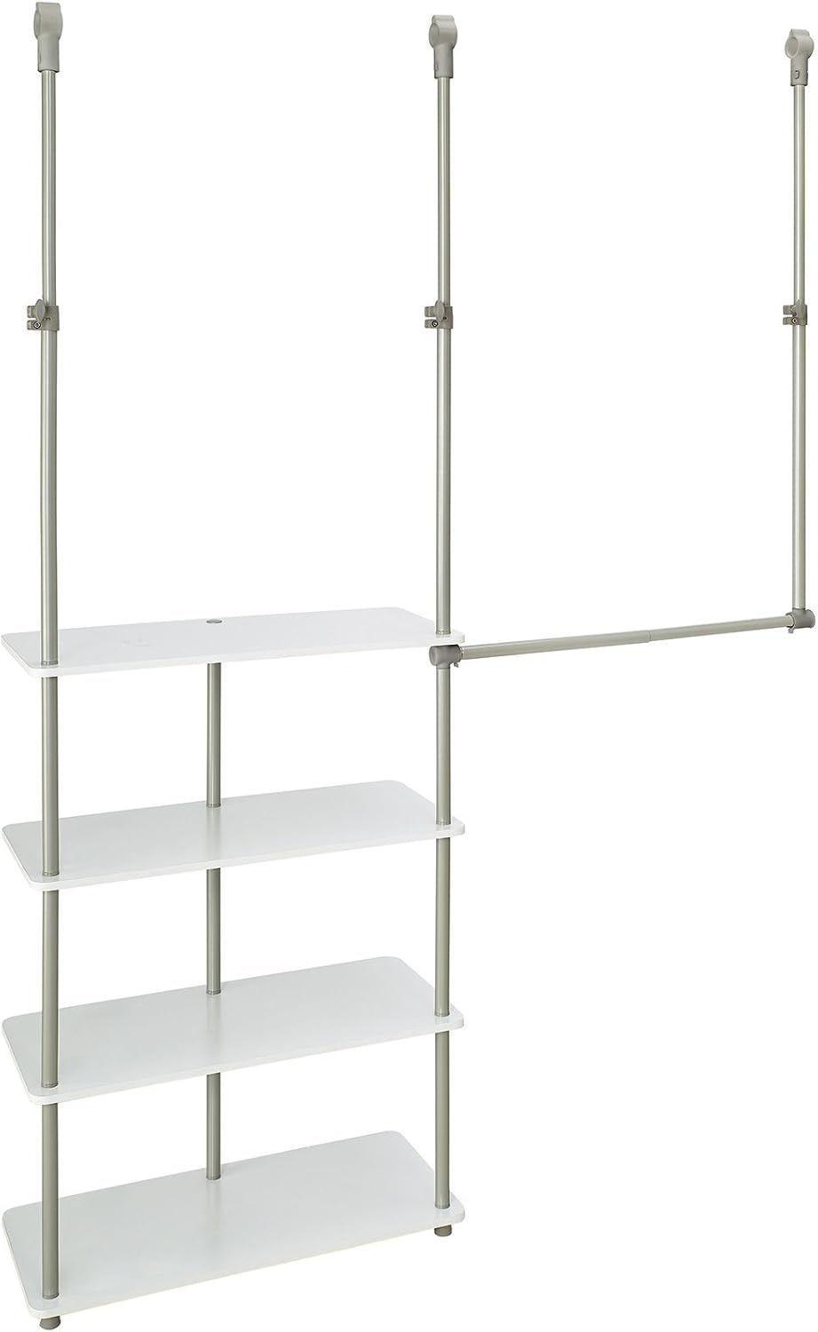 ClosetMaid® Maximizer™ Closet Accessory, Add Adjustable Storage Space, 4 Shel...