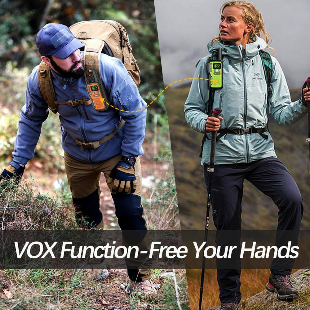 Walkie Talkies Long Range for Adults,Rechargeable Walkie Talkies FRS NOAA Fam...