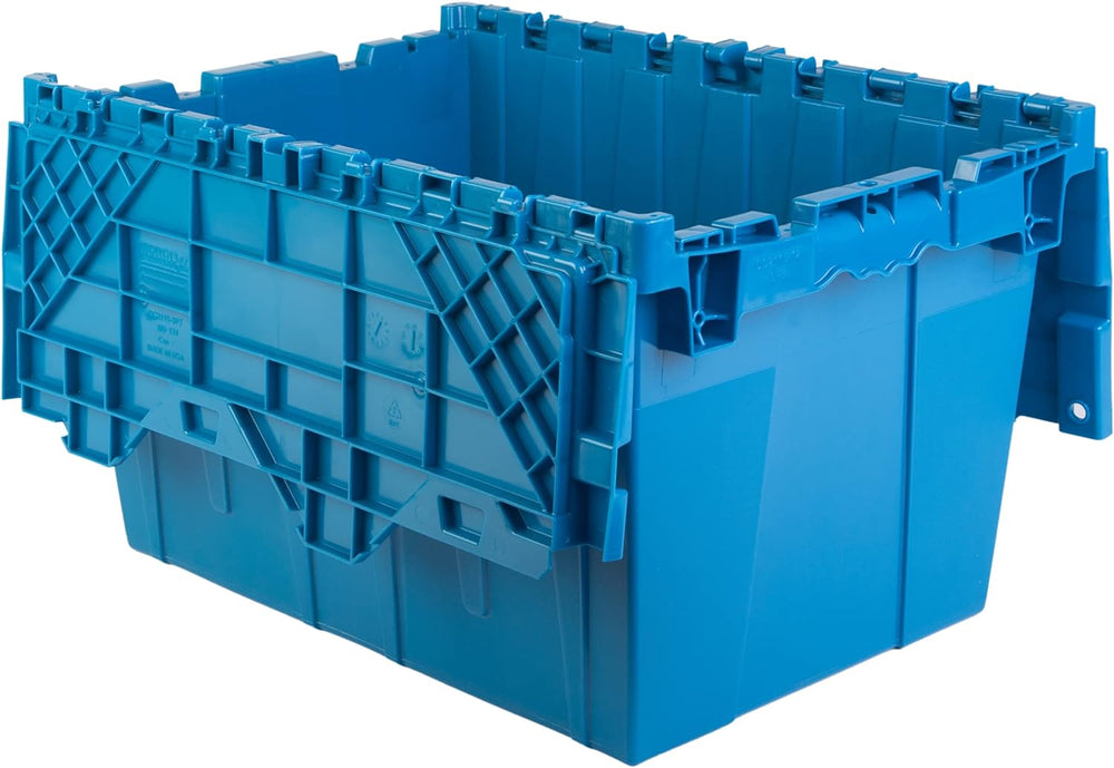 HE HUDSON EXCHANGE 21.9x15.2x12.8” (3 Pack, 12.7 Gallon) Tote with Attached L...