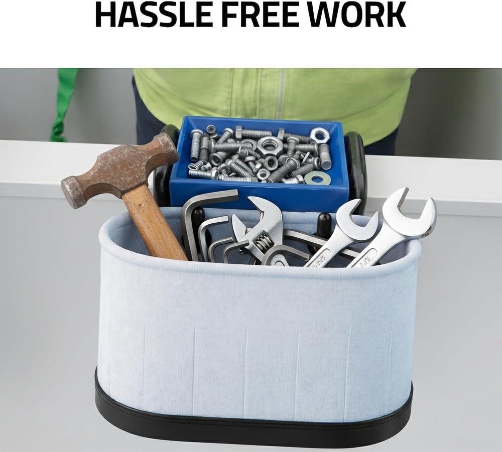 Lineman Bucket Tray for Bucket Truck – Blue Aerial Bucket Lip Tray with Paten...