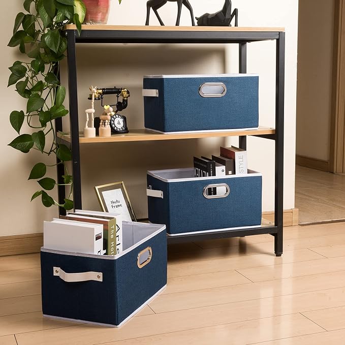 PRANDOM Large Collapsible Storage Baskets