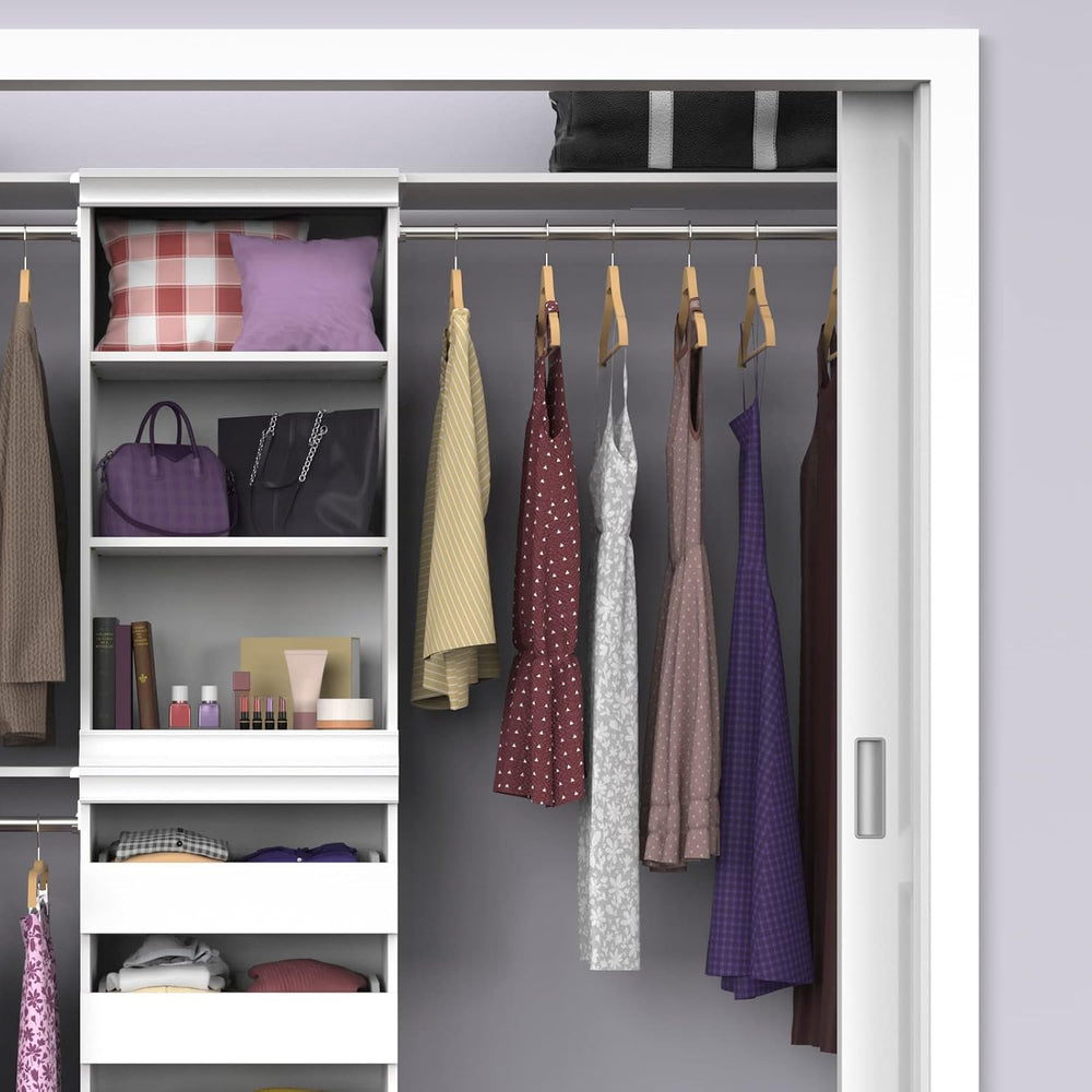 ClosetMaid Modular Closet Collection Shelf and Hang Rod Accessory Kit, 36-Inc...