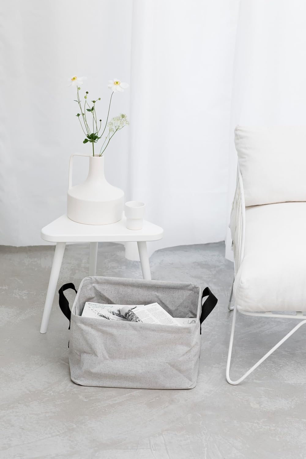 Brabantia - Foldable Laundry Basket - Compact Storage Box - Water Resistant C...