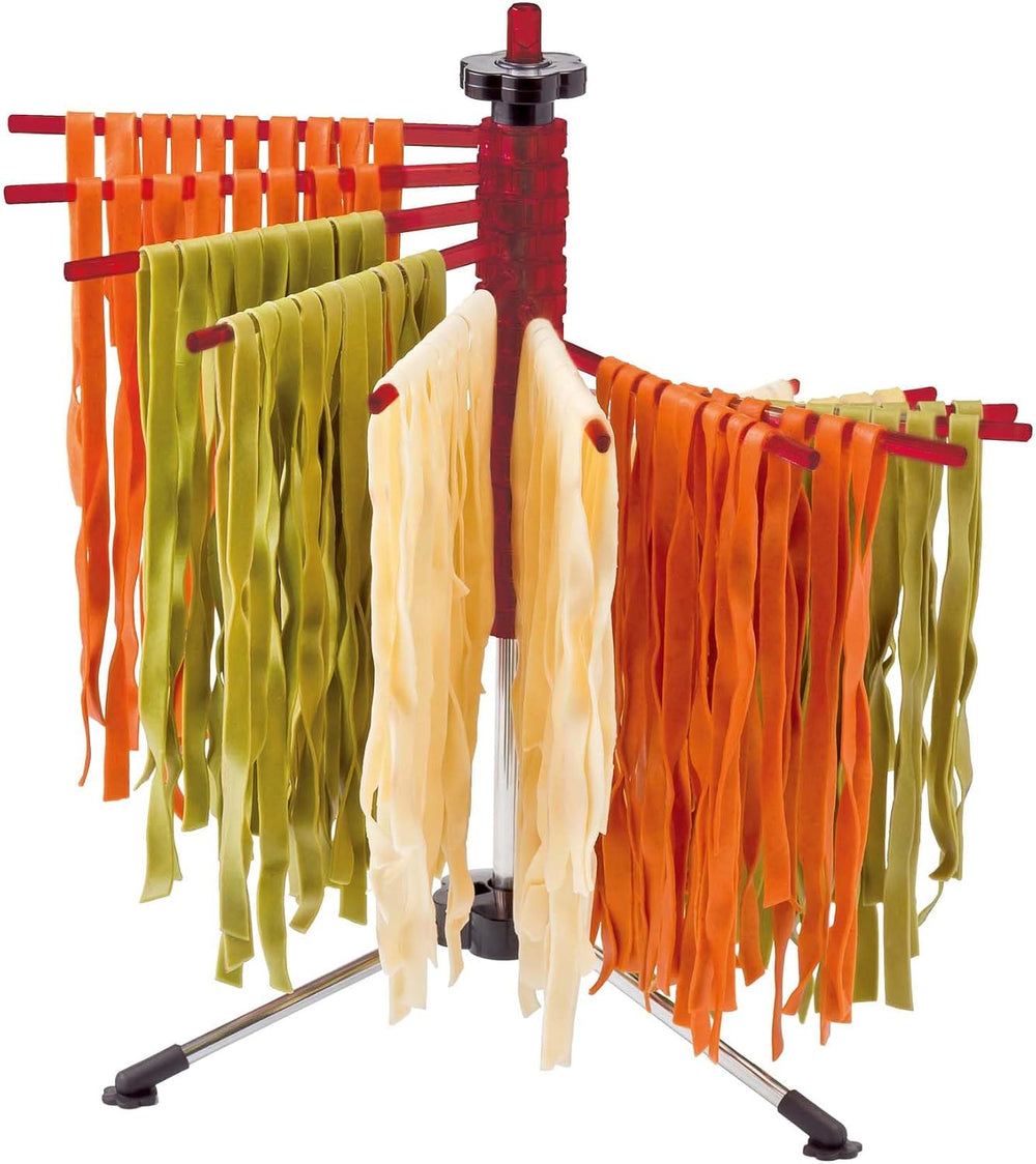 Fantes Collapsible Pasta Drying Rack, Clear, Holds up to 4.5-Pounds, The Ital...