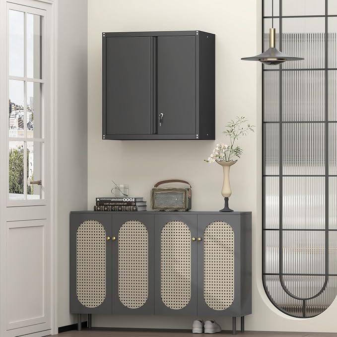 Steel Wall Cabinet, Metal Locking Wall Cabinet, Wall Hanging Metal Cabinet