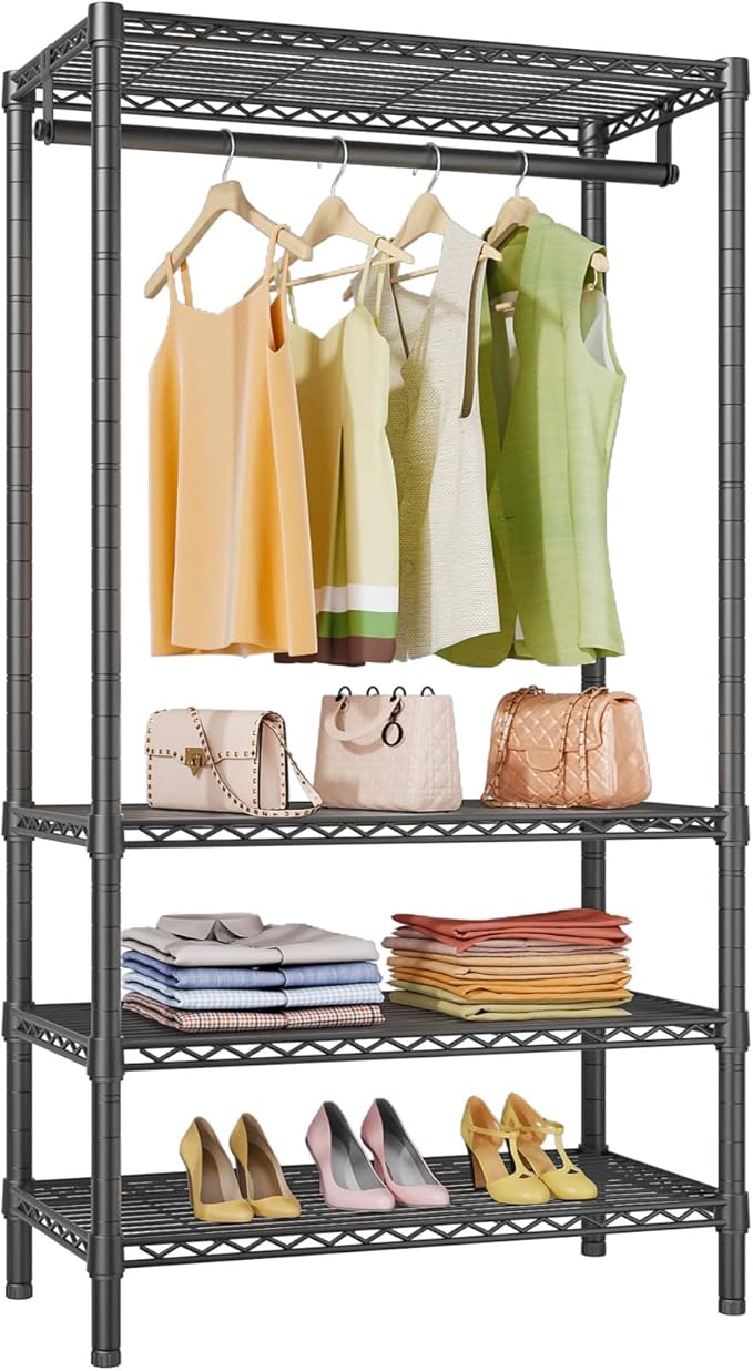 VIPEK V1 Medium Portable Garment Racks 440lbs Load Capacity, Heavy Duty Clothes