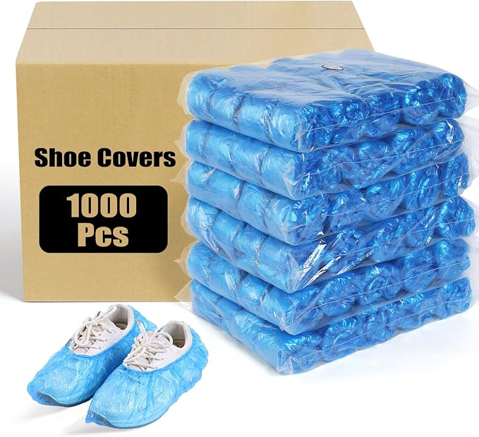 1000 Pcs Shoe Covers Disposable, Reliable Shoe Covers