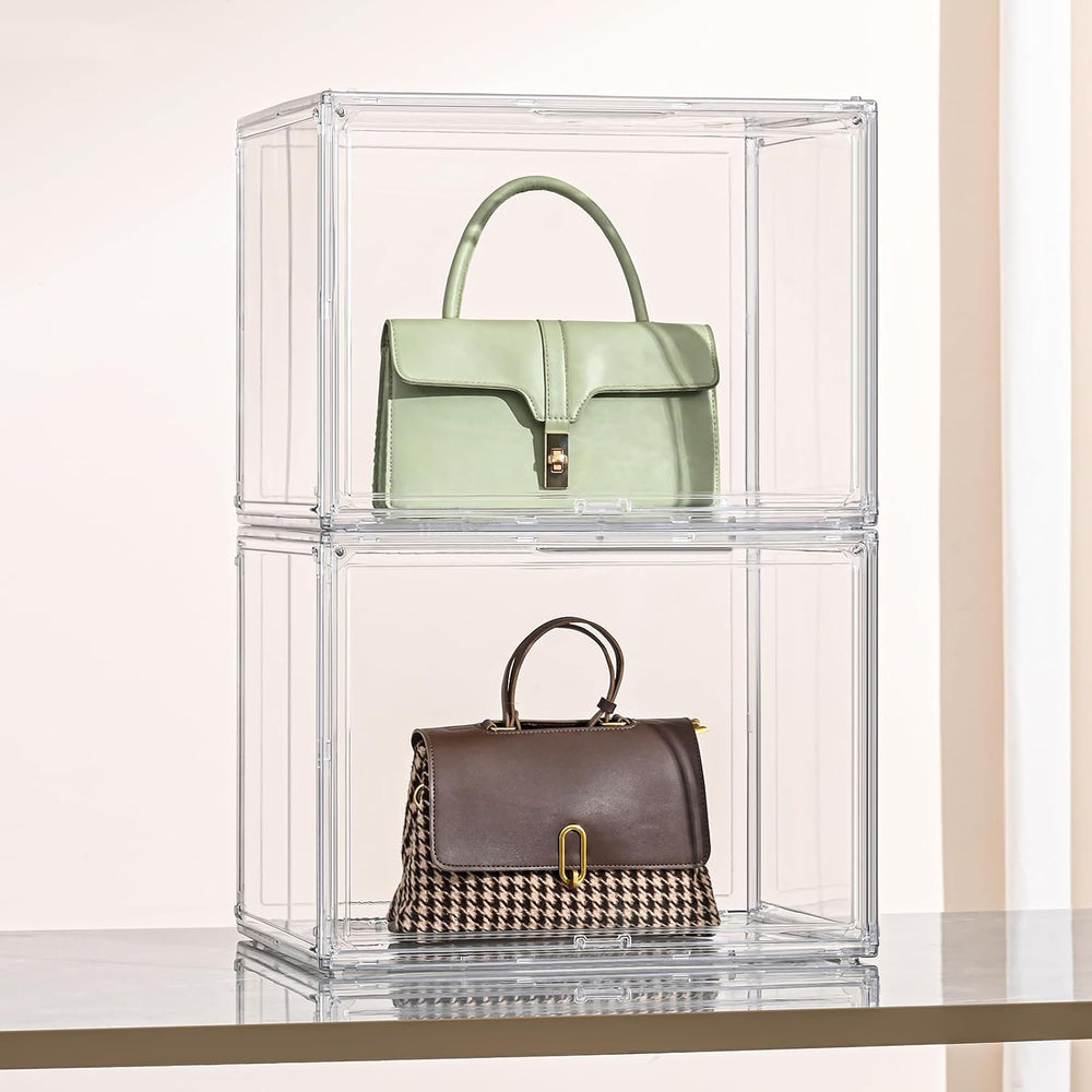 4 Pack XXX-Large Clear Display Case 17.7" x 13" x 13" Extra La...