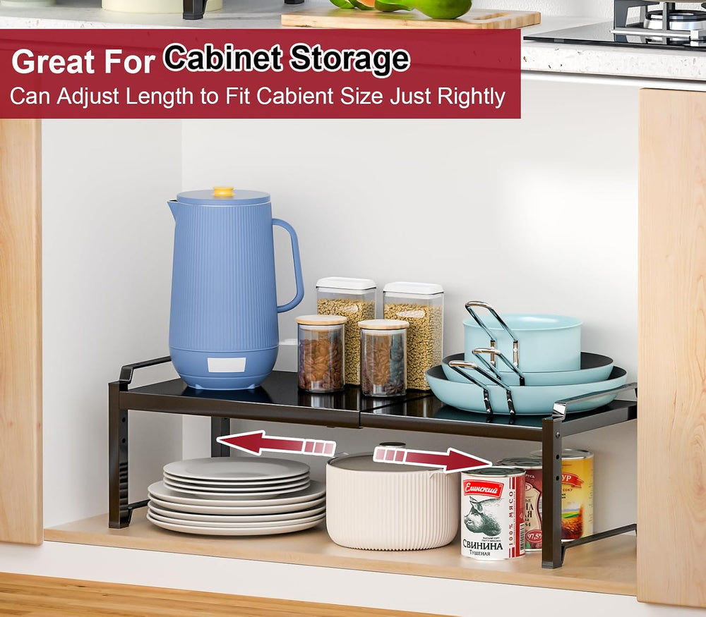 X-cosrack 12" Wide 100LBS Loading-Bearing Heavy Duty Kitchen Storage She...