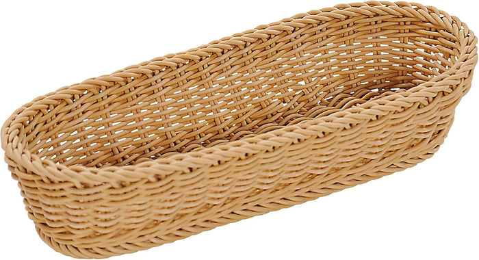 Kesper 16.54" x 5.31" x 2.76" Baguette basket, Brown