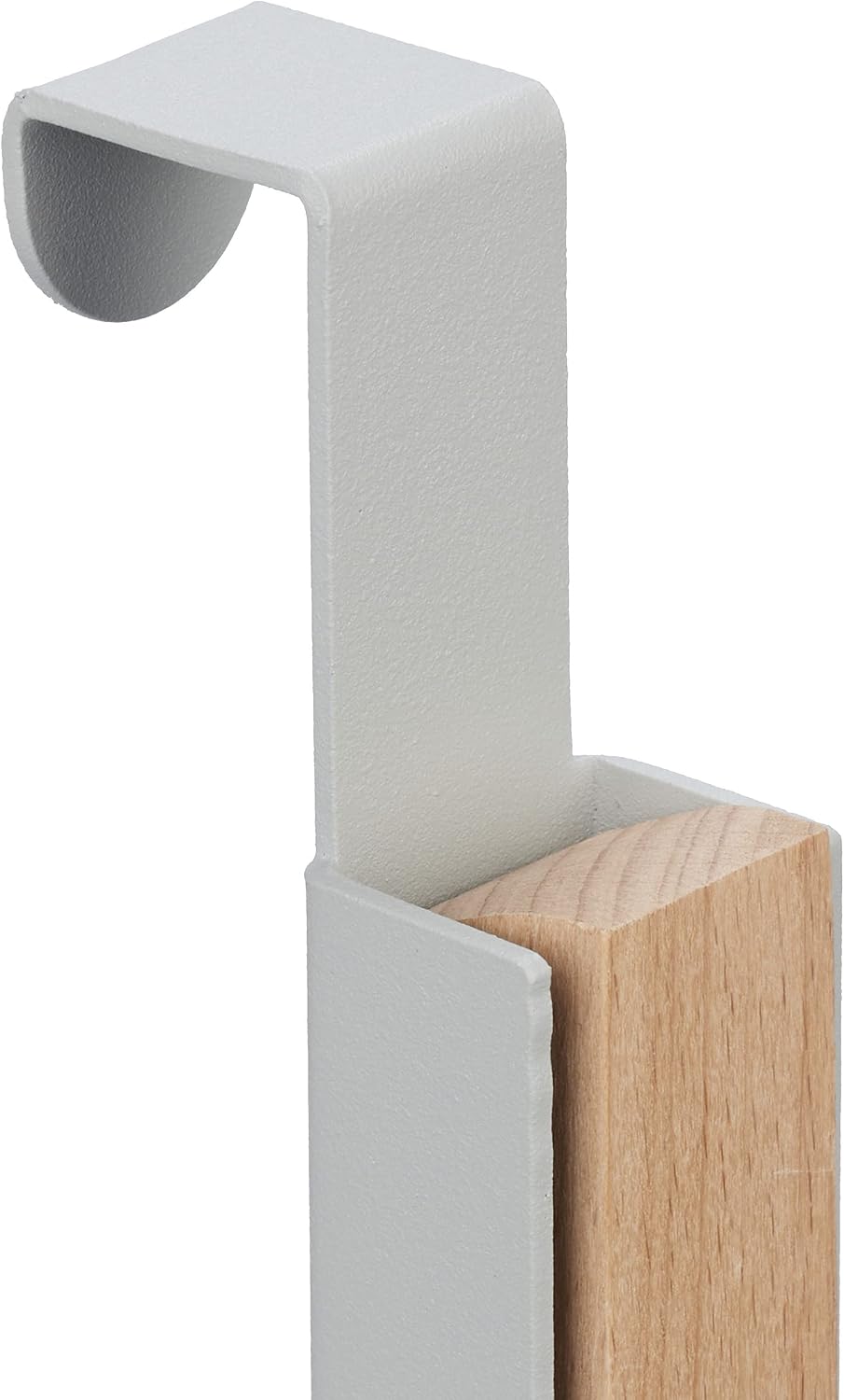 2 x Folding Door Hook for Hanging for 6 Clothes Hangers Wooden Metal Door Thi...
