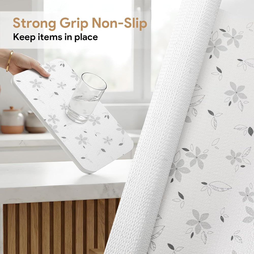 Shelf Liner Floral 10Rolls*17.7'' X 96'' Drawer Liner for Kit...