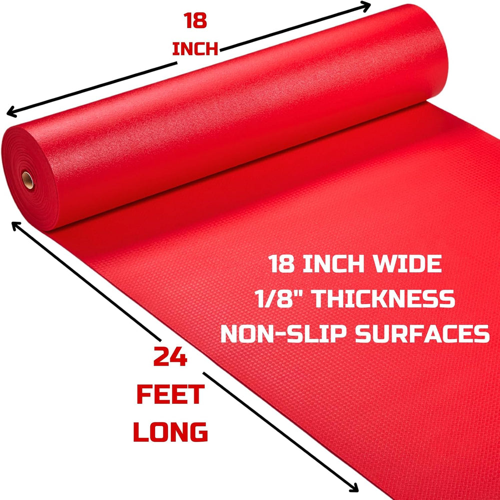 ONREVA Tool Box Liner 18 inch wide x 24 ft Large, Thick Heavy Duty Toolbox Dr...