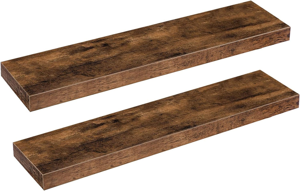 HOOBRO Floating Shelves for Wall, Wall Mounted Shelf Set of 2, 31.5" Han...