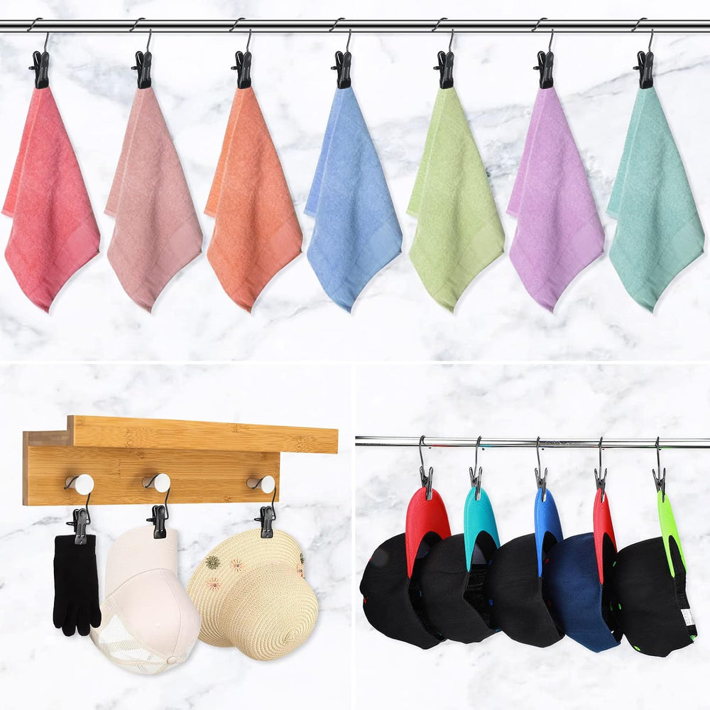 100 Pieces Boot Hangers for Closet Laundry Hooks Hanging Clips Boot Hangers H...