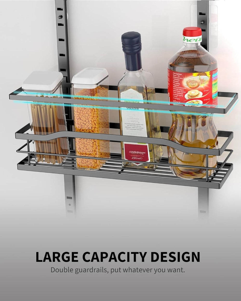 Moforoco 6-Tier Over The Door Pantry Organizer, Pantry Organization and Stora...