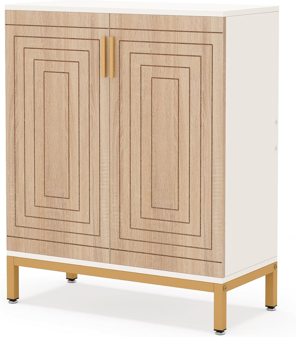 TRIBESIGNS WAY TO ORIGIN Shoe Cabinet, 20 Pairs Modern Shoe Storage Cabinet w...