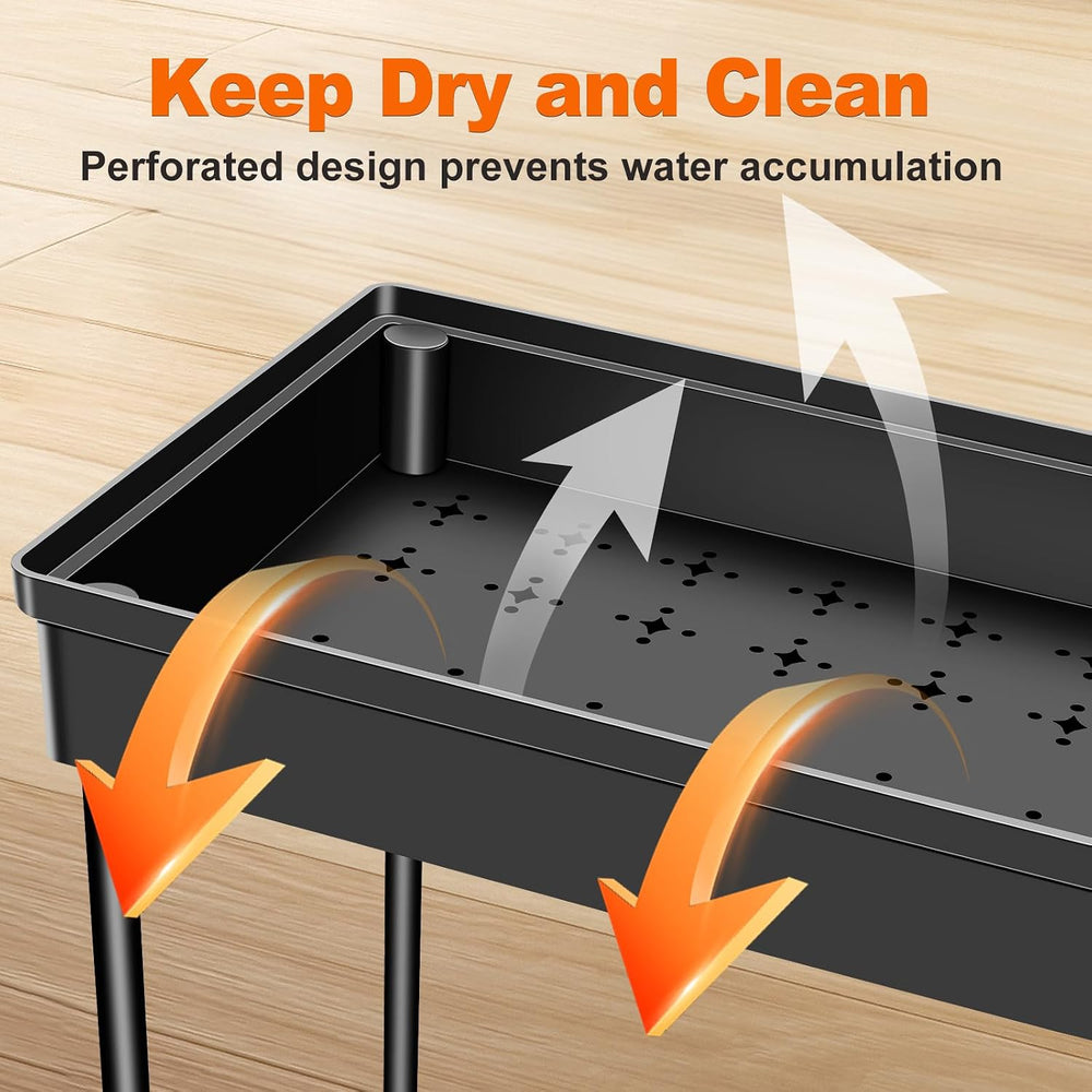 JPart Under Sink Organizer, Kitchen Organizers and Storage, 2-Tier Bathroom C...