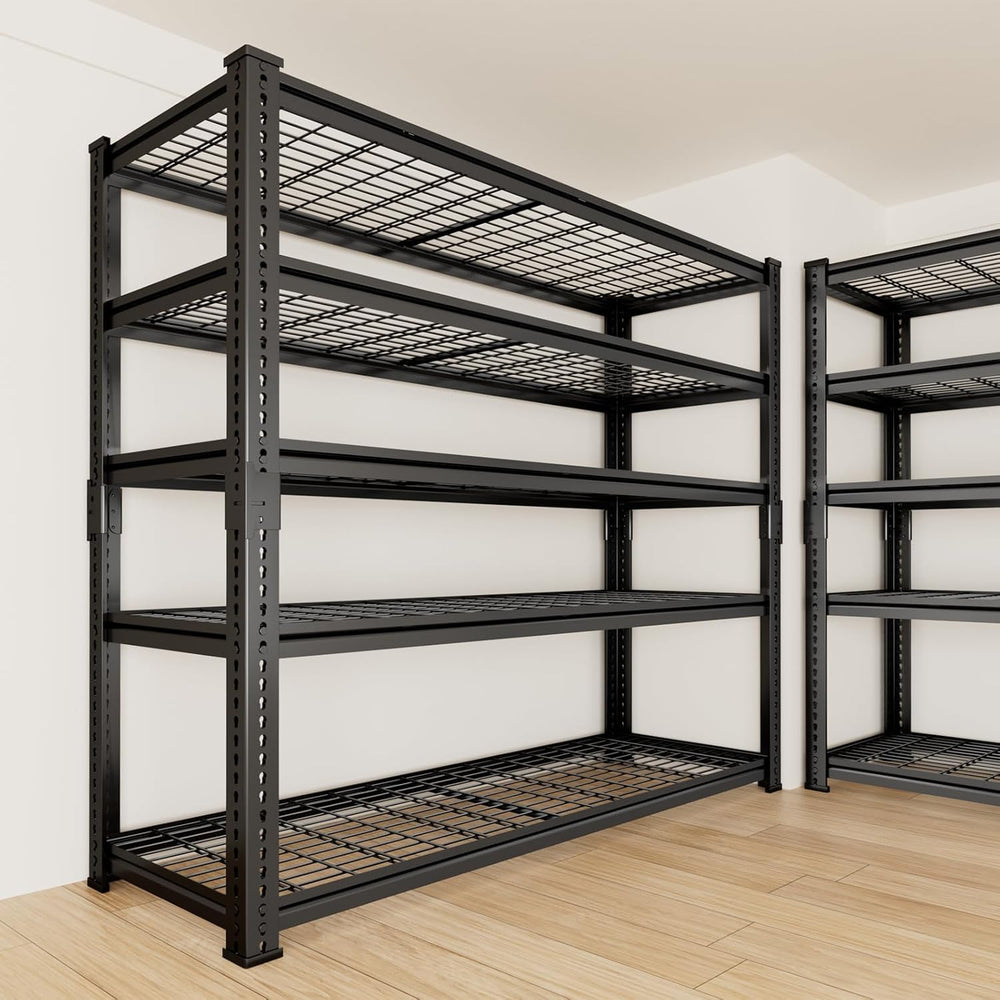 Storage Shelves, Garage Shelving Heavy Duty 2800 LBS Capacity, 48"L x 18...