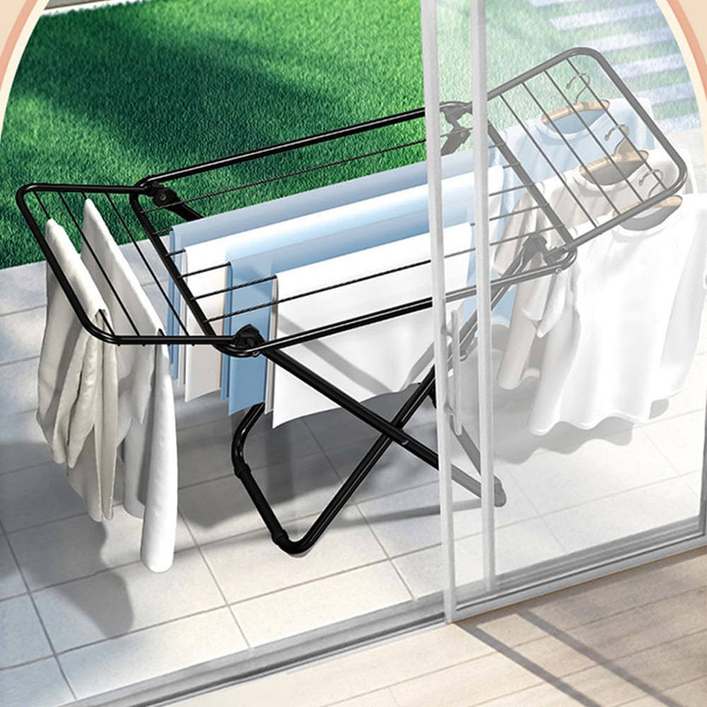 Foldable Laundry Drying Rack for Clothes Towels Dolls, Portable Shoes & C...