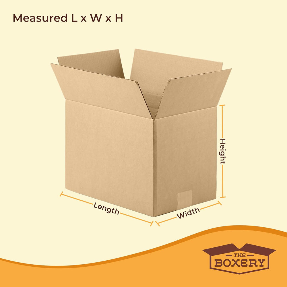 The Boxery 18"x16"x4" Corrugated Shipping Boxes 25-Pack