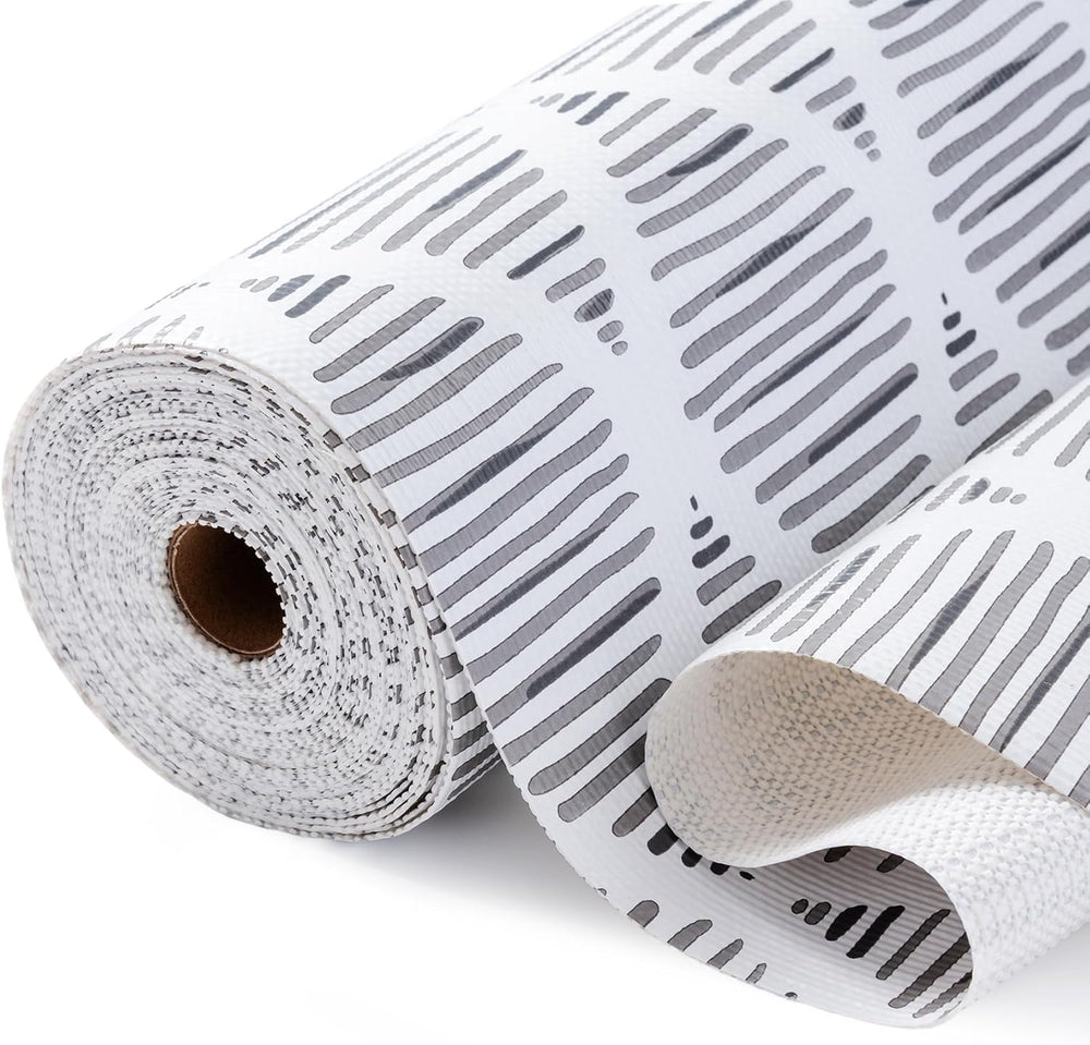 Drawer and Shelf Liner for Kitchen Cabinets, Non-Adhesive 17.5IN x 20FT Stron...