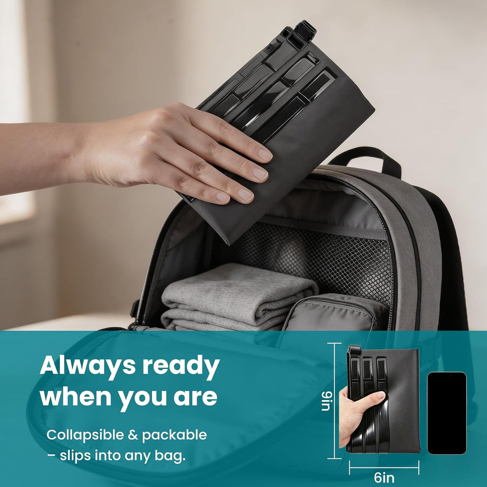 Portable Travel Washing Bag with Wide Dual-Hand Opening