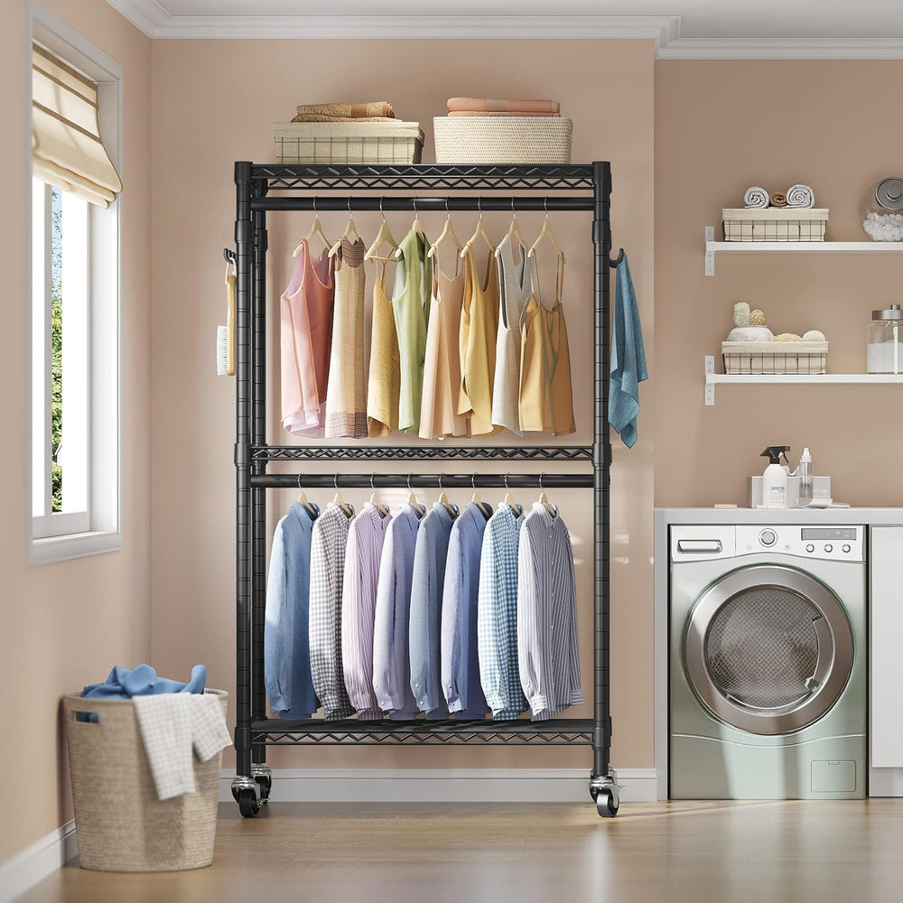VIPEK R2 Medium Clothes Rack for Hanging Clothes Rolling Portable Closet