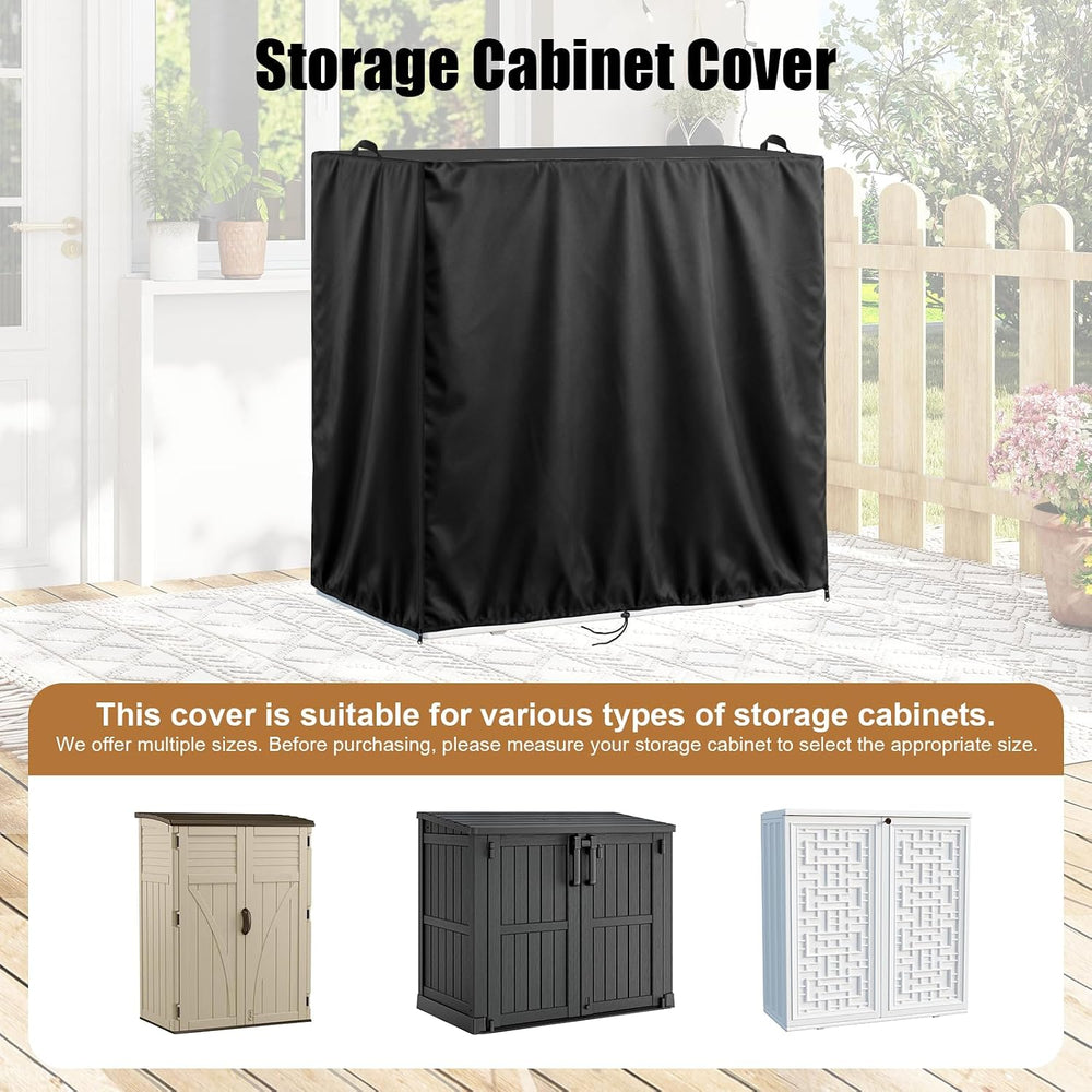 Kasla Outdoor Storage Cabinet Cover, 54"L×33"W×45"H