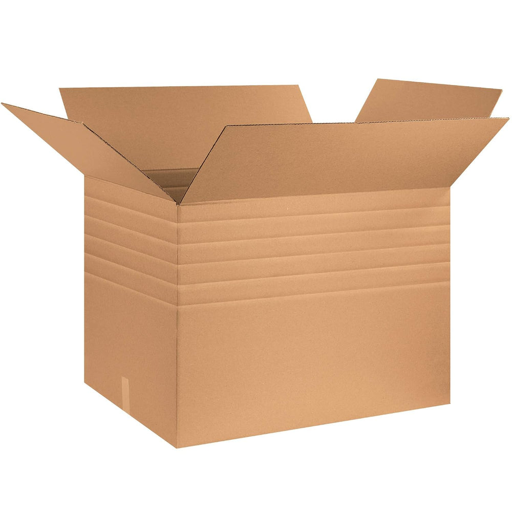 BOX USA MDHD322424 Heavy-Duty Multi-Depth Corrugated Cardboard Box 32" L...