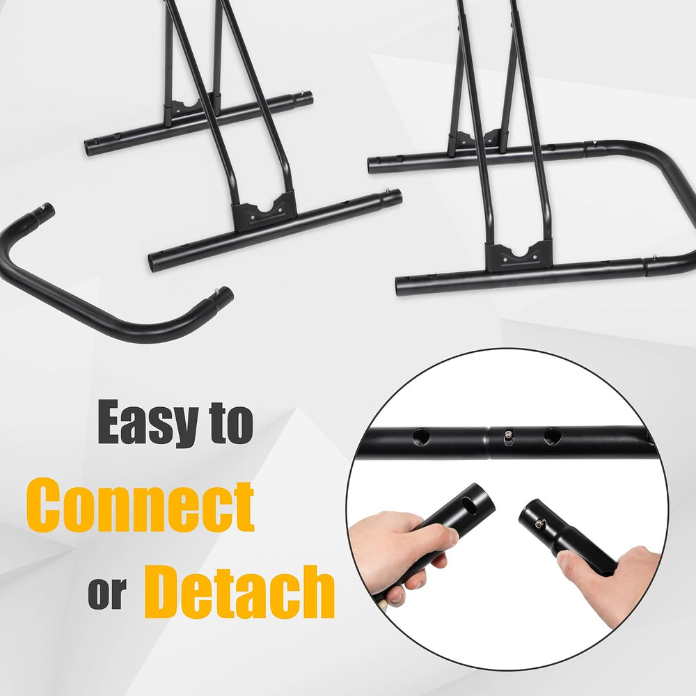 CyclingDeal Bicycle Floor Parking Rack Stand - for Mountain MTB Road Bike - I...