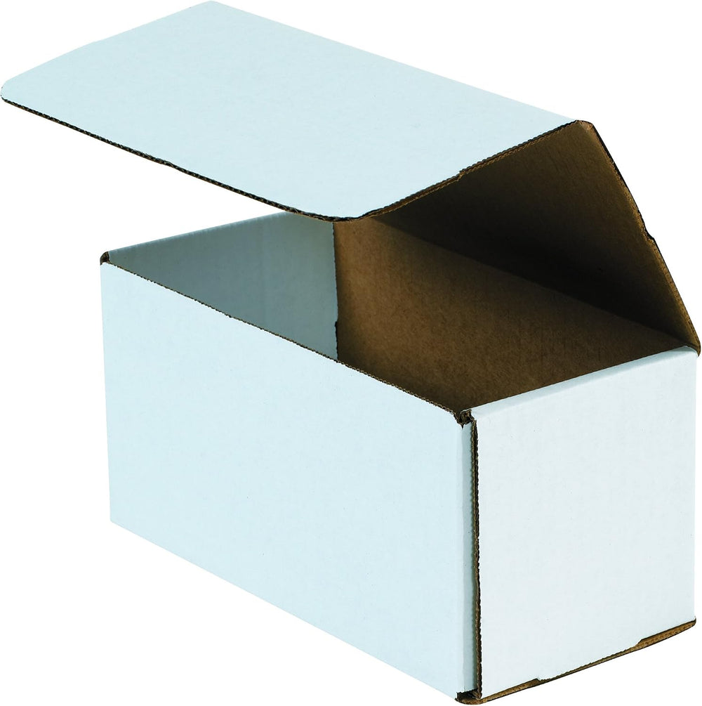 Partners Brand PM844 8"L x 4"W x 4"H, White (Pack of 50)