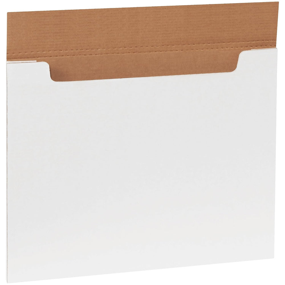 Boxes Fast BFM201614 Jumbo White Fold-Over Cardboard Mailers, 20 x 16 x 1/4 I...