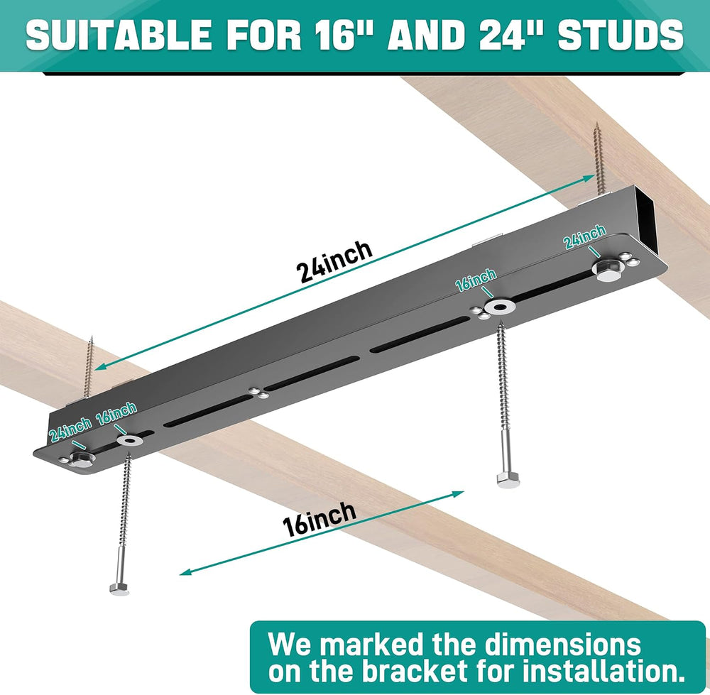 Ceiling Storage Rack, Heavy Duty Overhead Garage Storage Rack