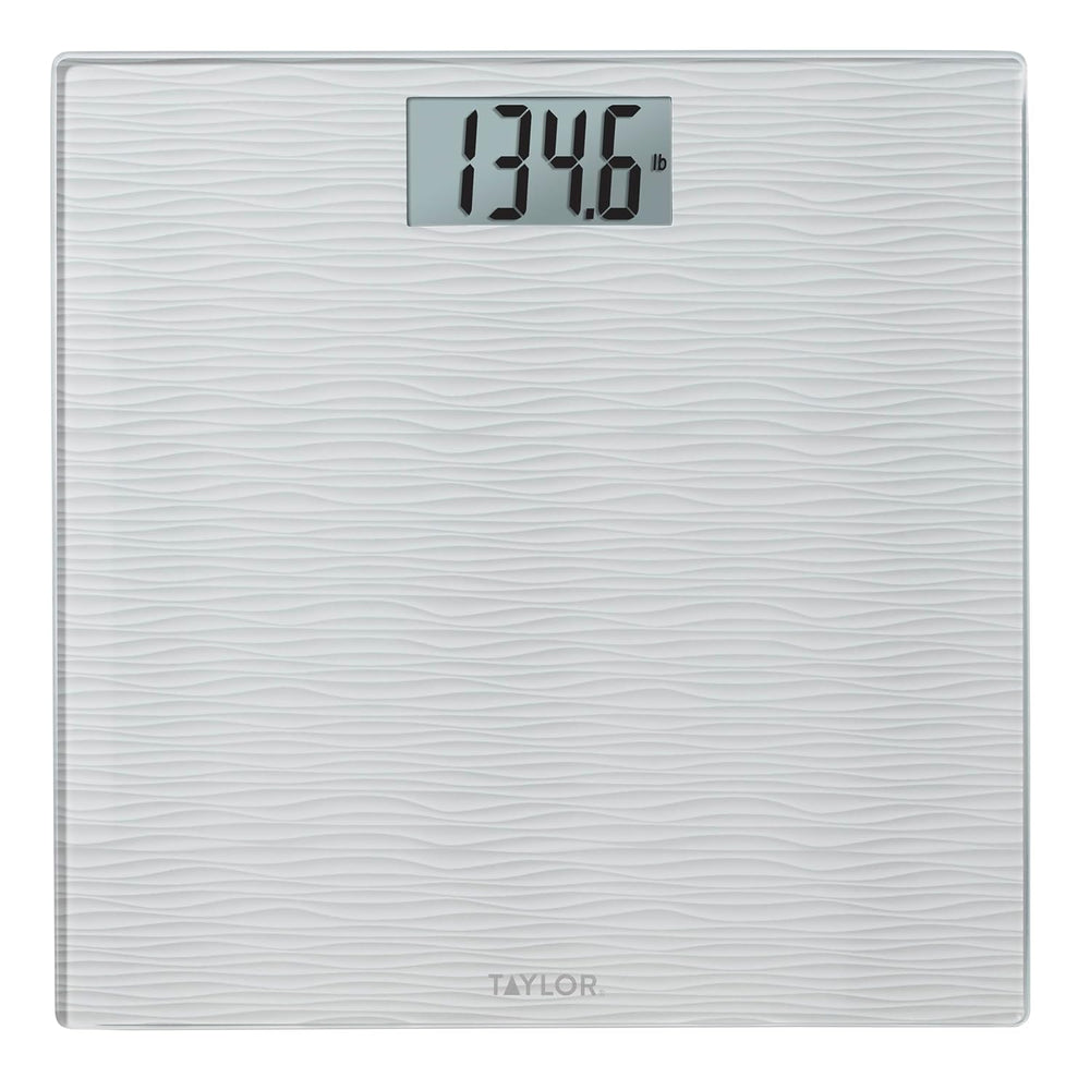 Taylor Digital Body Scale for Body Weight - Tempered Glass Platform with Phot...